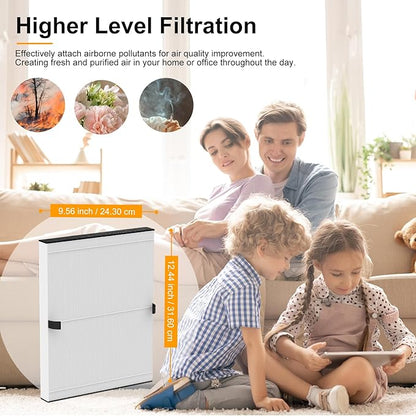T10i Replacement Filter for ComfortPure 3-in-1 Air Purifier, H13 HEPA and Activated Carbon Filter, 2 Pack
