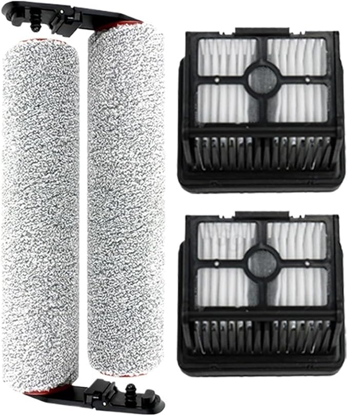For Dreame H40 Ultra/Pro Steam Spare Parts Wet Dry Floor Scrubber Vacuum Cleaner Roller Brush Hepa Filter Accessories splendid(Dark Grey)