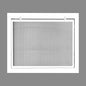HVAC Premium 20" x 14" Cube Core Eggcrate Return Air Filter Grille for 1" Filter - Aluminum - White [Outer Dimensions: 22.5" x 16.5"]