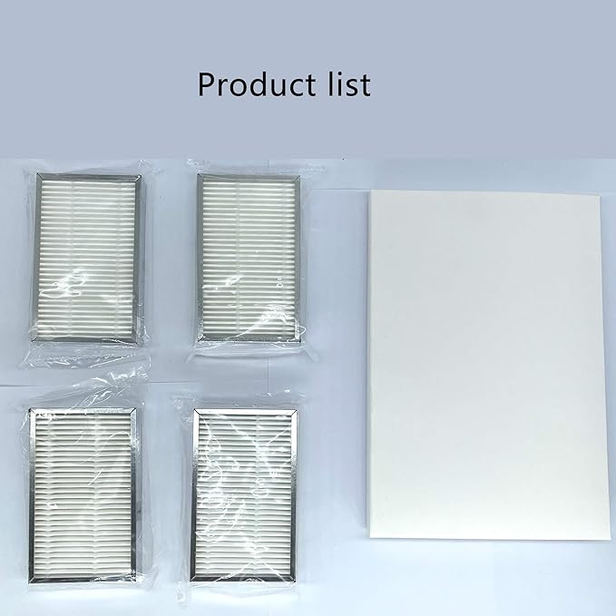 (4-Pack) Filter Compatible with Rsenr R18 and BROAD AirPro Filter,Compatible R18 and BROAD FB2 Electric AirPro Accessories