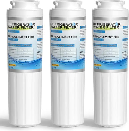 EDR4RXD1 UKF8001 Water Filter Replacement for Everydrop Filter 4,Whirlpool WRF555SDFZ WRF555SDFZ00 WRF555SDFZ08 WRF555SDFZ09 WRF535SWHZ04 WRX735SDHZ00 WRX735SDHZ03 WRX735SDBM02 WRX735SDBM03 and Maytag