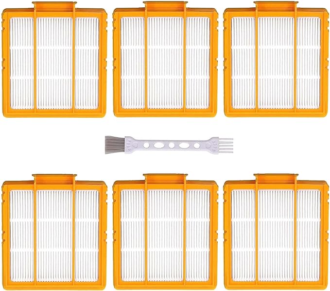AV2501AE RV2502AE AV2501S RV2520AOUS AV2510AOUS Filters Shark True Filters shark av2501s filters Shark Smart AI Robot Vacuum Cleaner 6 Pack