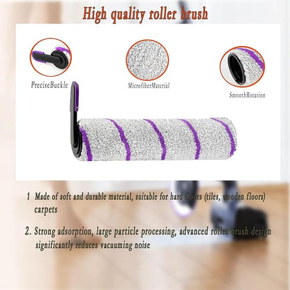 S20 Pro Replacement Parts for Narwal S20 Pro Wet Dry Vacuum Cleaner 6Pcs Accessories Kit, 4 HEPA Filters&2 Brush Rollers