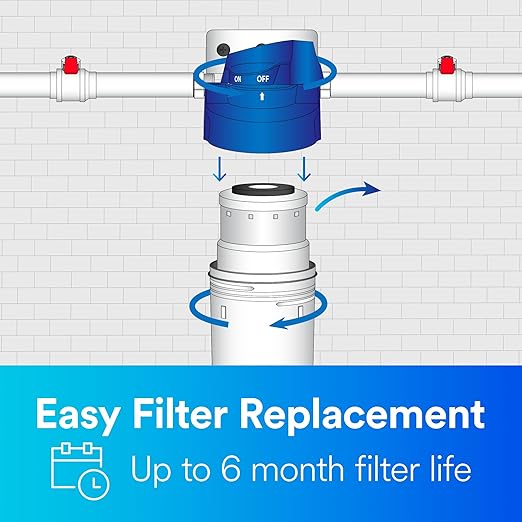 3M Aqua-Pure AP110 2-Pack Whole House Replacement Water Filter Cartridges, 5 Micron Sediment Reduction, for use with AP11T or AP101T Housing