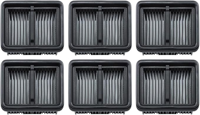 Vacuum Cleaner Filter，Compatible For Dreame，H12 Pro M12 Pro M13 H13 Pro T12 H20 H30 H12S H12 Floor Scrubber Accessories(6pcs)