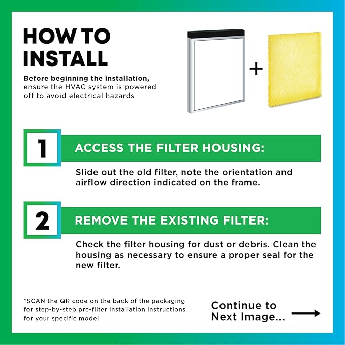 Filterbuy 20x20 Air Cleaner Filter Replacement Pads for Respicaire CG MicroClean 95, Totaline CG1000 Star Series, and More (4-Pack)