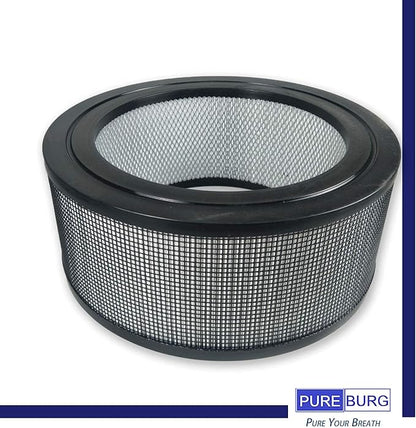 PUREBURG 21500 Replacement Filter Compatible with Honeywell 50150 51500 61500 11500(EV-15) 18150 11520 17200 Series Air Purifiers, H13 HEPA Cabon Pre-Filter Air Clean Dust VOCs Odor