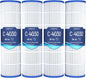 4-Pack C4030 Pool Filter Cartridges, Compatible with Hayward SwimClear C4030, C4025, C4020, Replaces Pleatco PA106, Hayward CX880XRE, Unicel C-7488, 425 sq.ft