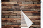 Western Barn Door Magnetic Double Layer Car Window Shades,Side Window Curtains for Blackout/Breathable Mesh View,Vintage Farmhouses Wooden Door Brown Heat Protection Privacy Sun Shades 26x20in 2pcs