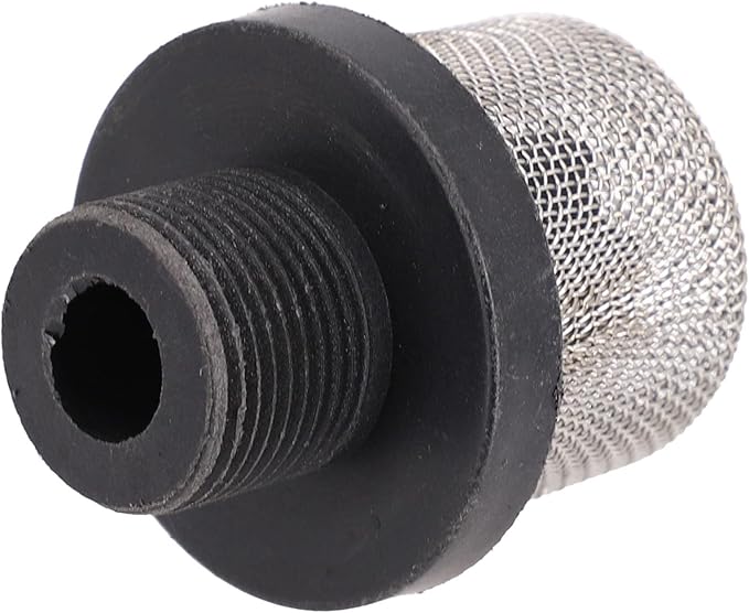 Metal Inlet Suction Strainer Mesh Filter for Sprayer Protection, Replacement Coating Debris Filter with Metal and Plastic Construction, 288716