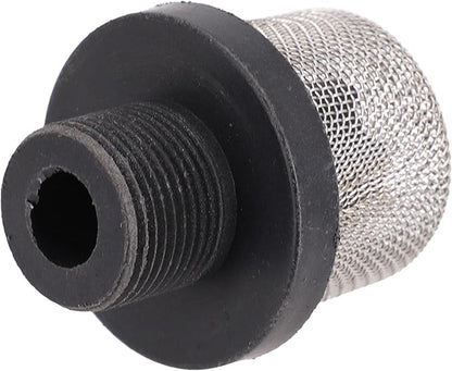 Metal Inlet Suction Strainer Mesh Filter for Sprayer Protection, Replacement Coating Debris Filter with Metal and Plastic Construction, 288716