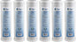 Tier1 5 Micron 10 Inch x 2.5 Inch | 6-Pack Whole House Carbon Block Water Filter Replacement Cartridge | Compatible with Pentek EP-10, 42-34373, 155531-43, CB-25-1005, MAXETW-975, Home Water Filter