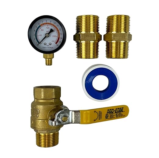 3/4" NPT Industrial (3-Stage) Moisture Removing Particulate Filter Water Separator and Oil, Moisture Vapor Removing Coalescing Filter and Air Pressure Regulator