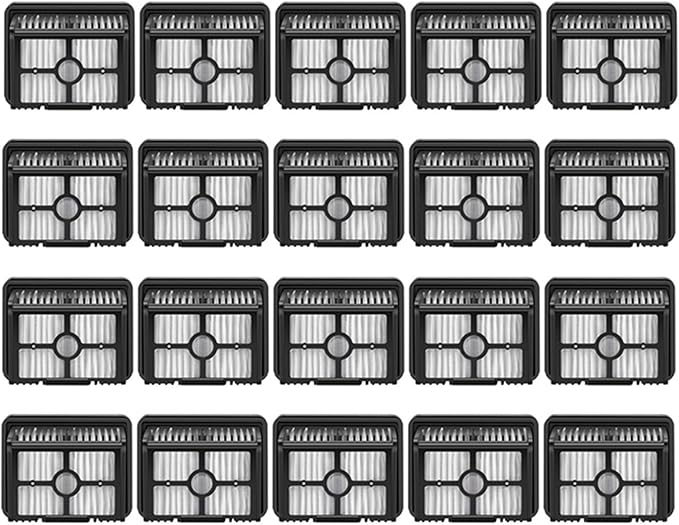 HEPA Filters Kit For Dreame H40 Pro H40 Ultra H40 Steam H40 Station Vacuum Cleaner Floor Scrubber Replacement Parts Accessories stability(20pcs Set)