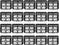 HEPA Filters Kit For Dreame H40 Pro H40 Ultra H40 Steam H40 Station Vacuum Cleaner Floor Scrubber Replacement Parts Accessories stability(20pcs Set)