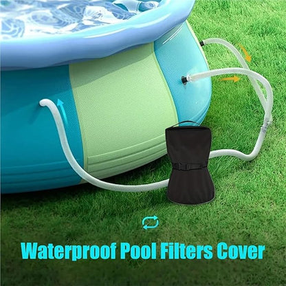 Pool Sand Filter Cover Sand Filter Pump Cover Waterproof UV Resistant Pump Protector