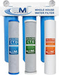 Applied Membranes Inc. 3-Stage Whole-House Water Filter System with 20-Inch Sediment and Carbon-Block Filters