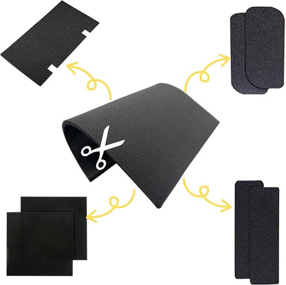Air Filter Foam Sheet Material 15" x 24" x 5/8" - 60PPI Replacement Filter Pads for Motorcycle ATV UTV Scooters Dirt Bike Classic Cars Small Engines