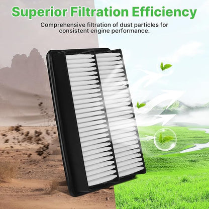 2PCS Engine Air Filter Fit for 2012-2018 Mazda 3(2.0L/2.5L), 2014-2025 2026 Mazda 6(2.5L), 2013-2025 2026 CX-5(2.0L/2.5L) Air Filter Replacement Engine Filter# CA11259 Automotive Accessories
