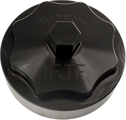 iFJF 68065612AA Fuel Filter Housing Cover Cap Replacement for 2011-2024 Ram 6.7L 2500 3500 4500 5500 2010 DODGE RAM 2500 3500 PICKUP DODGE RAM 4000-5000 Cummins Diesel Engine Billet Aluminum(Black)