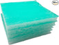 Paint Booth Exhaust Fiberglass Filter Pad, Paint Arrestor for Spray Booth (100/case, 25" x 20")
