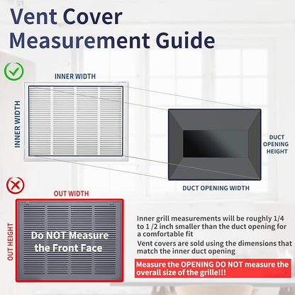 24"W x 18"H [Duct Opening Size] Steel Return Air Filter Grille - Removable Face/Door for 1 inch Filters -HVAC Vent Cover Grill - White [Outer Dimensions: 26 5/8"W X 20 5/8"H]