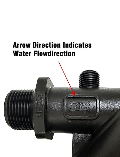 Drip Irrigation Filter 1 inch Disk Y Filter - Male Pipe Thread NPT 120 Mesh for Agriculture Lawn Garden Watering and Irrigation Hose Connectors