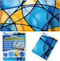 Fluorescent Light Covers - Classroom Covers for Ceiling Lights, 1 PCS 4 x 2 Feet Magnetic Light Filters, Classroom, Office Decor (Colorful art)