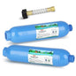 OULEME RV Water Filter, Inline Water Hose Filter for Camper, Travel Trailer, Marine, Garden, Pool, NSF Certified, Reduces Bad Taste, Odors, Chlorine