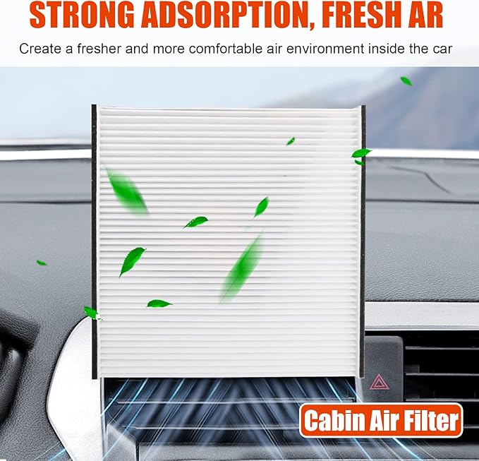 Engine and Cabin Air Filter 17801-20040 87139-33010 Replacement For Camry 2002-2006, Sienna 2004-2010, Solara 2004-2010, Lexus models ES300, ES330, RX330,RX350