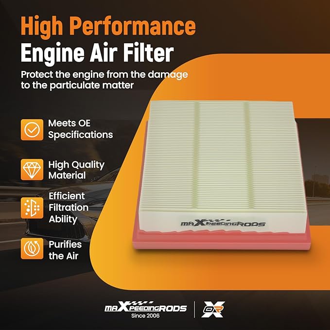 maXpeedingrods CA12813 Engine Air Filter for Ford Escape Maverick Full Hybrid EV-GAS FHEV 2.5L, for Lincoln Corsair Plug-In Hybrid EV-GAS PHEV, Replacement for FA1948, AF1502