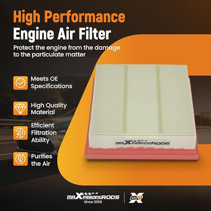 maXpeedingrods CA12813 Engine Air Filter for Ford Escape Maverick Full Hybrid EV-GAS FHEV 2.5L, for Lincoln Corsair Plug-In Hybrid EV-GAS PHEV, Replacement for FA1948, AF1502
