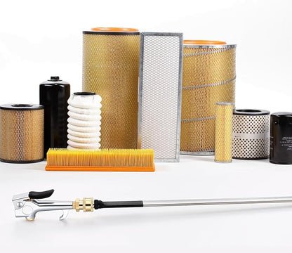32" Air Filter, Radiator Cleaning Wand for High Efficiency Cooling Systems and Radiators, Water Air Cleaning Wands for Blow out Wash out Kit, Home Car Truck Power Washer Wand