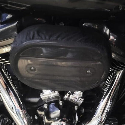 Waterproof Dustproof Air Filter Rain Sock Cover Fit for Harley Sportster XL 1200 883 Dyna Softail Electra Glide Street Glide Road King FLHR FLHX 114 Engine Intake Protection Cover