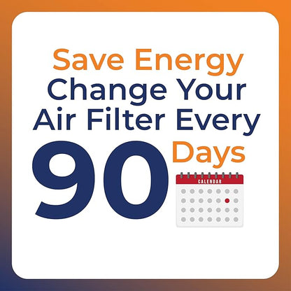 NaturalAire 20x20x1 Pleated Air Filter - Odor Eliminator with Baking Soda, 4-Pack of MERV 8. Controls Household Odors and Traps Harmful Airborne Particles, Lasting Up To 90 Days. 84857.012020