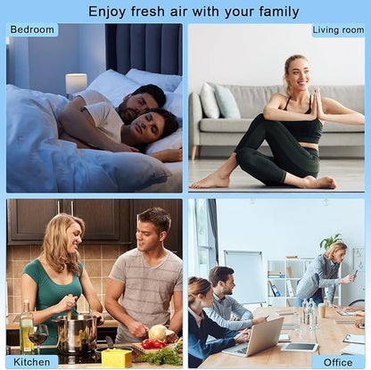 3 Pack Replacement Filter Set of 3 Filters - Compatible with IQAir HealthPro Series Air Purifier