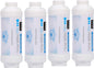 Mornajina 4 Pieces Calcium Inhibitor Filter, Outdoor Misting System Protector for Mist Nozzle, Preventing Scale Buildup from Clogging Up