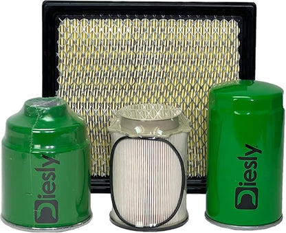 Diesly Pro 6.7L Cummins Fuel Filter | LIFETIME INJECTOR WARRANTY | Oil Filter | Air Filter | Water Separator | Fits 2013-2018 RAM 2500 3500 Diesel Trucks