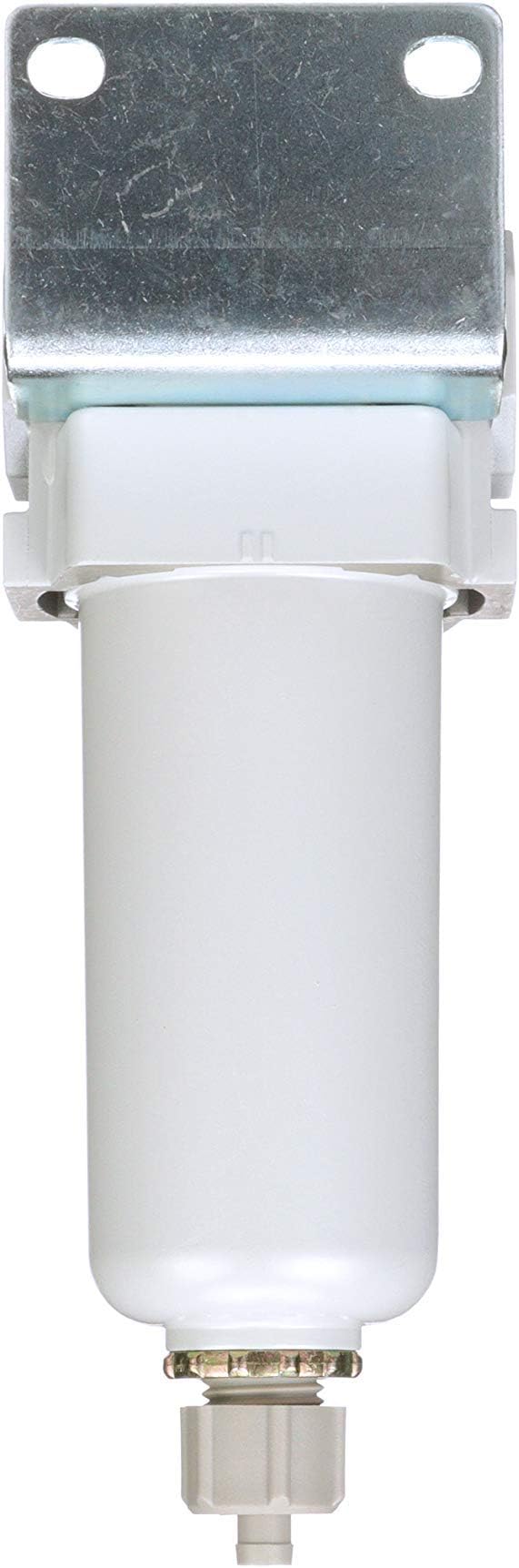 PneumaticPlus SAF300-N03B-MEP Compressed Air Particulate Filter 3/8" NPT, 10 Micron Element, Metal Bowl, Manual Drain, Bracket