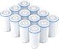 Upgraded Water Filter Replacement Fit for Zero Pitcher and Dispenser ZR-001 ZR-004 ZP-006 ZR-017, Five-Stage Filter System, Effectively Reducing Lead, Chromium, and Contaminants, 12 Packs, By BOGDA