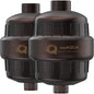 weAQUA Heavy Duty Shower Filter Family 2 PACK – 99% Removal for Hard Water, Chlorine, Fluoride, Heavy Metals, Micro-life, Organics and More (Oil Rubbed Bronze)
