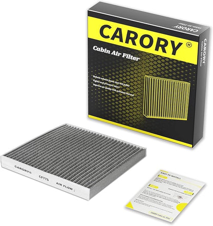 Cabin Air Filter w/Activated Carbon for Ford Edge 2015–2024, Fusion 2013–2020, Lincoln Continental 2017–2020, MKX 2016–2018, MKZ 2013–2020, Nautilus 2019–2023 and More