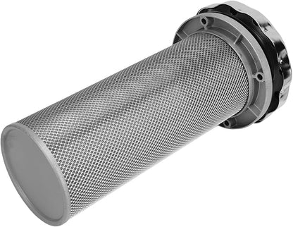 Hydraulic Air Filter EF8 120, Stainless Steel Oil Tank Air Cleaner, Precise Efficient Filtration with Detachable Design, Breather Filter for Chemical Automotive Mining Me