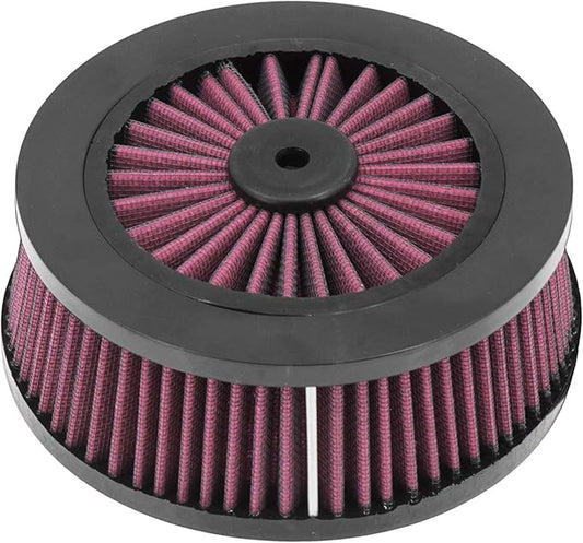 Motorcycle Air Filter Cleaner Inner Element For Harley Sportster XL 1991-2017 Dyna Softail Fat Boy Touring,Red