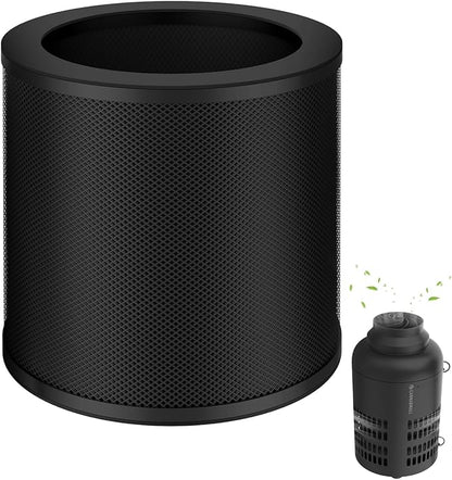 4 Inch Replacement Air Carbon Filter, Smellines Control Filtration with Australia Virgin Charcoal for Grow Tent, Inline Duct Fan, Hydroponics, Odor Scrubber, Greenhouse Ventilation System