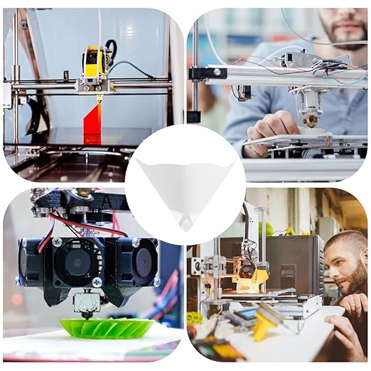 30Pcs Disposable Photosensitive Resin Strainer Funnel 3D Printer Accessories Consumable Paper Filter for SLA Resin Printing with 3pcs (10Pcs Each)