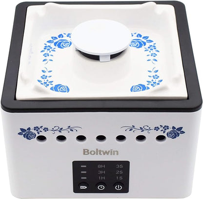 Portable HEPA Filter Air Purifier 3 in 1 with 8000mAh Battery for Smokers, Second Hand Smoke, Pets, PM 2.5 Purification