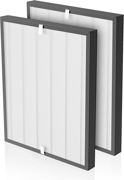 3000 Replacement Filter Compatible with Air Doctor 3000 Series 4-in-1 Home Air Purifier 3000 3000M 3000E and 3000Pro, NOT Fit for 3500, 2 Main Filter