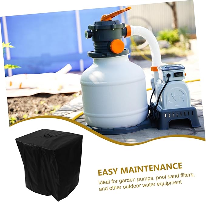 Pump Filter Cover Sand Pump Cover for Garden and Design Easy Installation Large