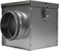 Repa Market 4" Duct Air Filter Box – Galvanized Steel Inline Dryer Filter Housing for Round Duct - EPDM Rubber Gaskets – Easily Serviceable Lint Trap – Intake Ventilation, Home Improvement
